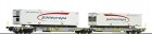 67394 Roco Articulated intermodal car of AAE with 2 trailers